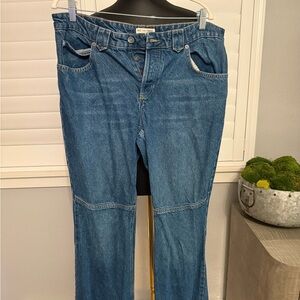 We The Free Vintage Blue Flare Jeans